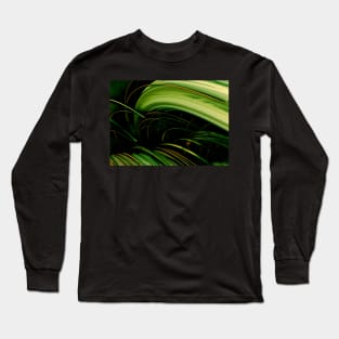 Fractals... 138... Green... Long Sleeve T-Shirt